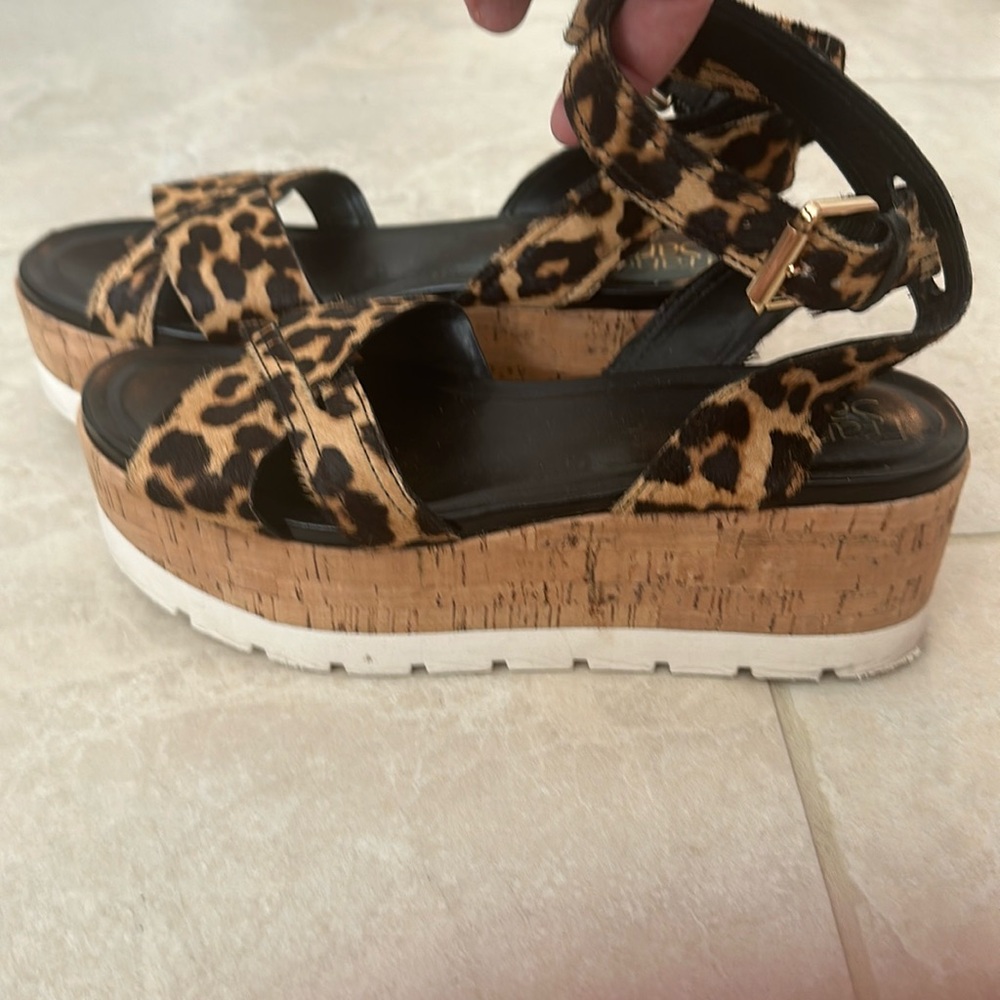 Franco Sarto platform sandals, size 8